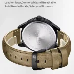 Naviforce 9248 Leather Belt Men's Watch- Brown - Image 5