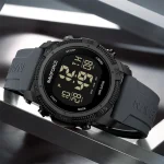 Naviforce 7104 Rubber Belt Men's Watch- Gray - Image 2
