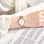 Naviforce 5004 Stainless Steel Ladies Watch- Rose Gold/White - Image 5